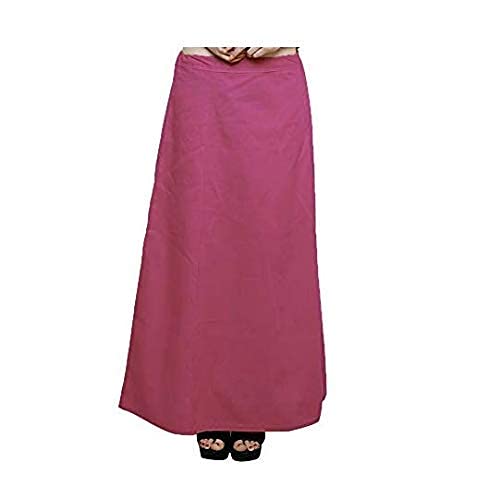 Image of Style Ally Women's Saree Cotton Readymade Petticoat (Free Size)
