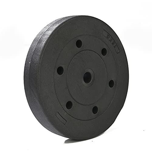 Youyijia 2x 15kg Standard Weight Plates Disc Vinyl Barbell Weights Lifting Training Dumbbell Plates for Bodybuilding Increase Muscle 36x7cm - Image 4
