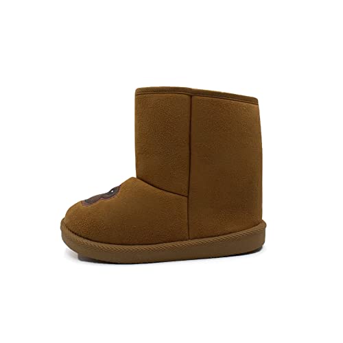 LAVRA Girls Cute Assorted Suede Mid Calf Classic Winter Boots2