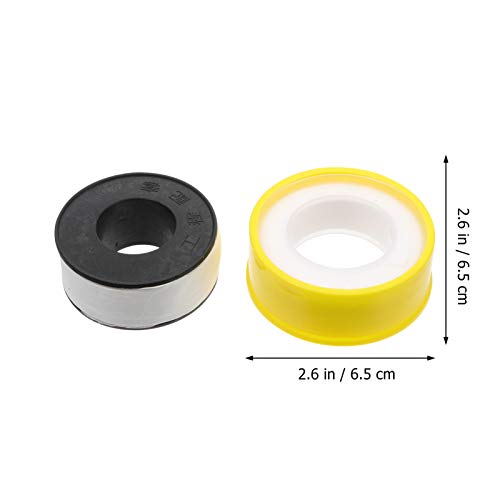 UKCOCO 12Pcs Fitas de Vedação de Rosca Fita Selante para Encanadores Fita Selante para Roscas de Tub