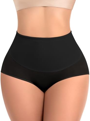 Ganado Tummy Control Shapewear for Women High Waisted Shaping Underwear Seamless Stomach Body Shaper Girdle Panties