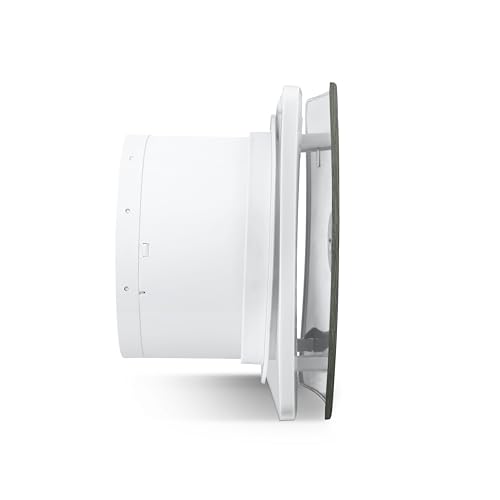 Image of Orient Ventro exhaust 150 mm | Graphite Grey | Glass and wall mountable | Elegant design with high performance | Noiseless Operation | 2 year warranty