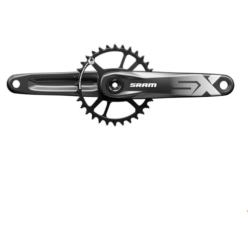 SRAM guarnitura sx eagle pedivella 175mm corona 32 power spline direct mount 12 velocità nero