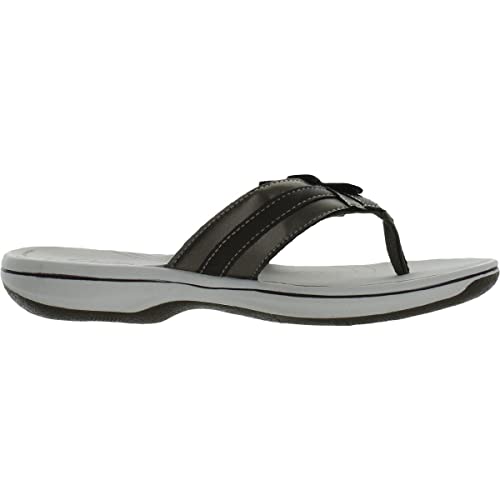 Image of Clarks Women's Brinkley Flora Cloudsteppers Flip-Flops