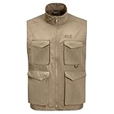 atmungsaktiv Jack Wolfskin Herren Lakeside Trip Vest M Weste, sand dune, XL EU