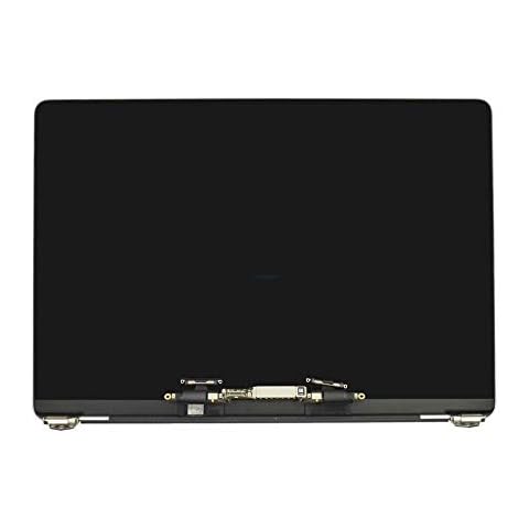 Rixiang Genuine New Display Laptop Replacement Original Late 2016 Display Screen Panel for pro 13.3 inches A1706 A1708 LCD (Grey) Cover