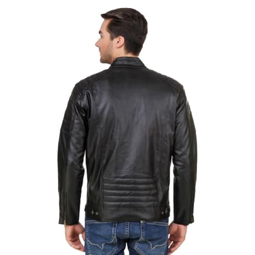 Image of Leather Retail Men's Faux Leather Jacket