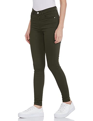 Image of Marks & Spencer Womens Light Wash High Rise Regular Fit Jeans