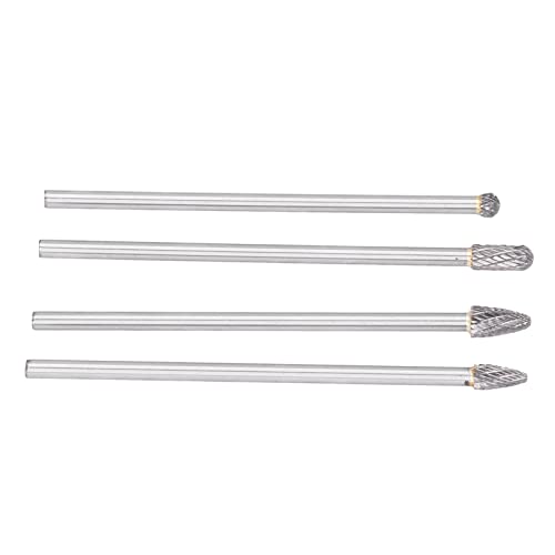 Cabezal de molienda extendido de acero tungsteno miniatura 7