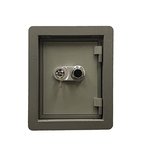 Southeastern Fireproof Wall Safe Dial Combination Lock Gray #TOP1