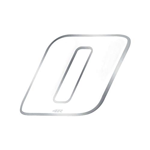 Image of Quattroerre 13040 Sticker Number 0 Zodiac Sign Medium White