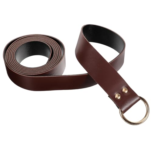 Decorative Renaissance Sword Belt for Men Retro Style Medieval Costume Accessory Vintage Plaque Holder for Events Parties Performances Chic Imitation Design