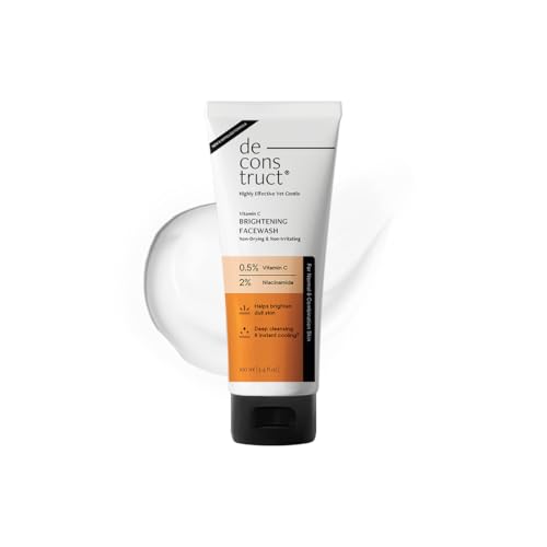 Image of Deconstruct Vitamin C Brightening Face Wash, Brightens & Fades Dark Spots -100ml
