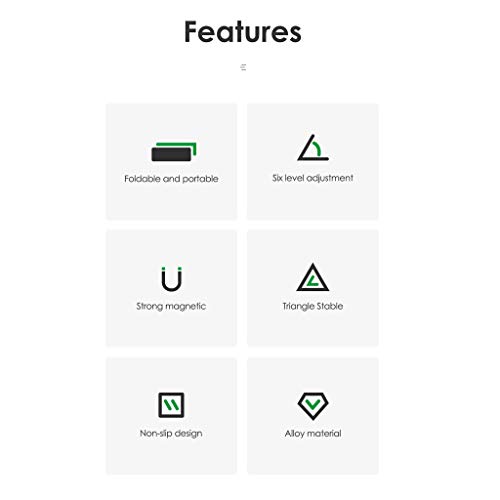 homozy Riser Portátil De Estudo Dobrável Suporte De Montagem Adaptador De Multi-ângulo
