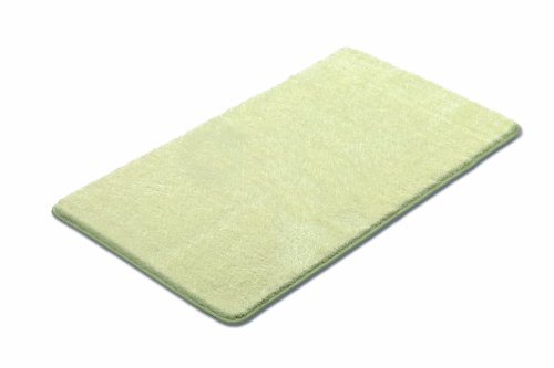 Vonella Badteppich Creme mit Glanz-Effekt Garn NEUHEIT Badematte 60x100 cm geprüft nach OEKO-TEX...