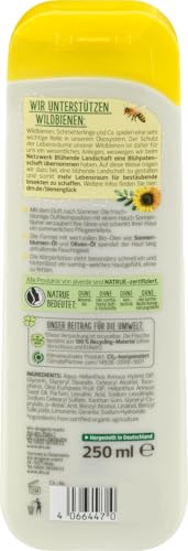 alverde Naturkosmetik Körperlotion Bodylotion Bienenglück Feuchtigkeitspflege für den ganzen Körper mit Bio-Sonnenblumenöl & Bio-Olivenöl, zieht schnell ein, für lang anhaltende Feuchtigkeit, 250 ml – Bild 5