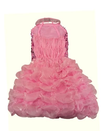 Image of BookMyCostume Sequin Balloon Frock Western Dance Costume Collections - Fancy Dress Outfit for Stage Performance, Annual Day, Themed Parties & Birthday Events