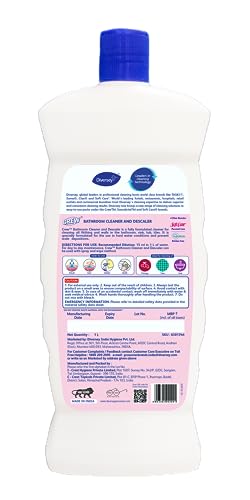 Image of Diversey Crew Bathroom Cleaner and Descaler - 1 L | Descales | Deodorizes | Cleans Hygienically (Pack of 2)