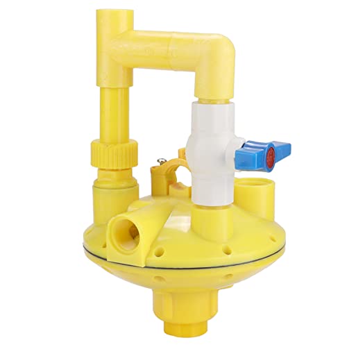 Water Line Regulator Round Pipe Chicken Pressure R Drinker Water Line, Regulator Pressure Reducer Reducing Valve for Farmed Chicken