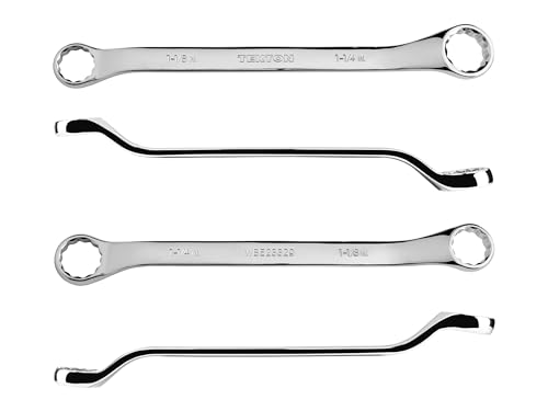 Image of TEKTON 1-1 /8 x 1-1 /4 Inch 45-Degree Offset Box End Wrench | WBE23329