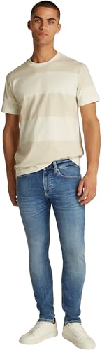 Calvin Klein Herren Jeans Hose Skinny Fit, Blau (Denim Light), 28W/36L – Ansicht 4