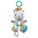 Bright Starts Playful Pals Activity Take-Along Toy, Rhino, Newborn +