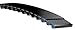 Gates 3280-8MGT-20 GT 2 PowerGrip Belt, 8mm Pitch, 20mm Width, 410 Teeth, 129.13" Pitch Length