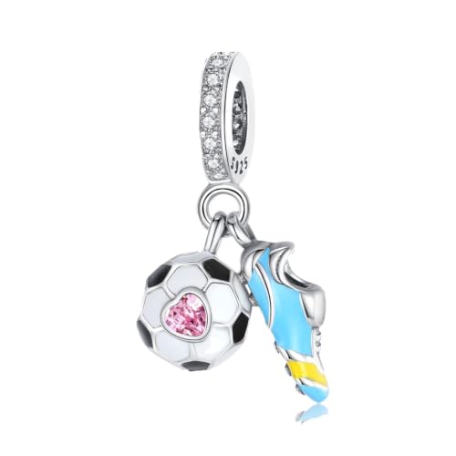 HAPERGNOST Football and Sneakers Charm