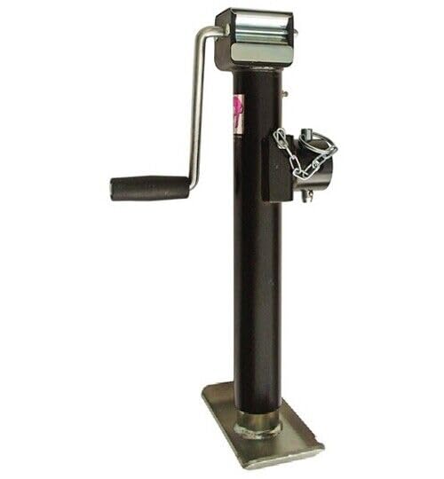 Everything for Trailers, RVs and Trucks and More - 5000# Capacity Pipe Mounted Sidewind Swivel 3000# Lift Trailer Jack (FS1XN-2217)