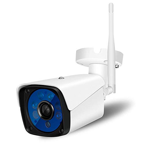 Outdoor-Überwachungskamera, 1080p WiFi Home Überwachung Nachtsicht IP66 wasserdichte Kamera Fernzugriff Bewegungserkennungskamera 3.6mm