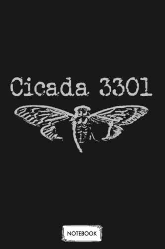 Cicada 3301 A79370 Notebook: Diary, Planner, Journal, Lined Colle...