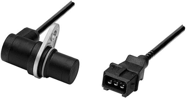 HELLA 6PU 009 110-621 czujnik, impuls wału korbowego - 12V - złącze 3-pinowe - długość kabla: 820 mm