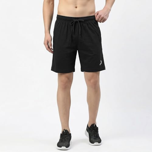 Image of Amul Comfy Men Ultra Soft Cotton-Rich Drawstring Lounge Shorts