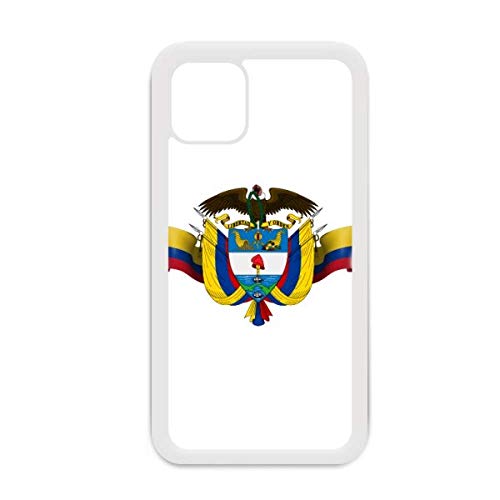 Coque iPhone 12 Pro Max drapeau américain Colombie blanc cadeau idéal