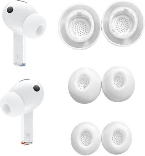 Galaxy Buds4 Pro(2026)�p�C���z���`�b�v �C���[�`�b�v �����p �C���[�`�b�v �V���R���C���[�o�b�h �C���[�L���b�v �C���[�W�F�� S/M/L 3�T�C�Y 3�y�A�A�z���C�g 9133pw