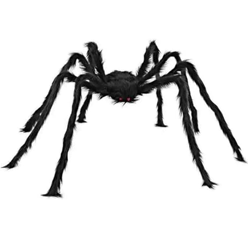 Kadryxon 200cm Halloween Deko Riesen Spinne,Halloween Outdoor...