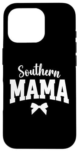 Southern Mama Coquette Bow Girly Country Western Mother's Day Carcasa para iPhone 16 Pro