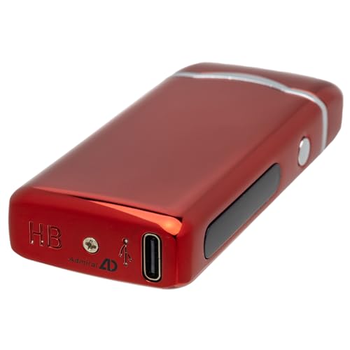 Encendedor Electrónico Recargable USB Windmill Rojo miniatura 4