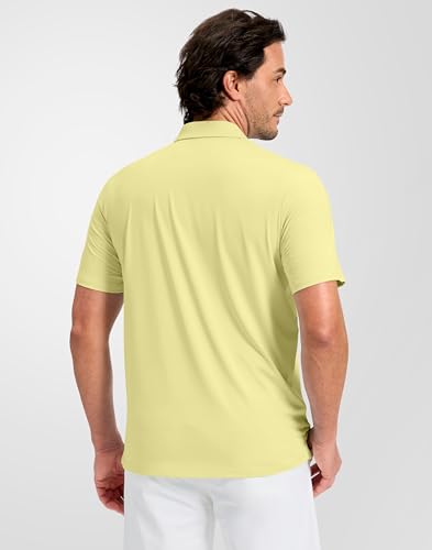 Image of Obla Mens Golf Shirt Short Sleeve Dry Fit Moisture Wicking Performance Athletic Casual Work Collared Polo Shirts for Men