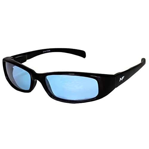 Mf Bad Attitude Goggles (Black Frame/Blue Lens) #TOP4