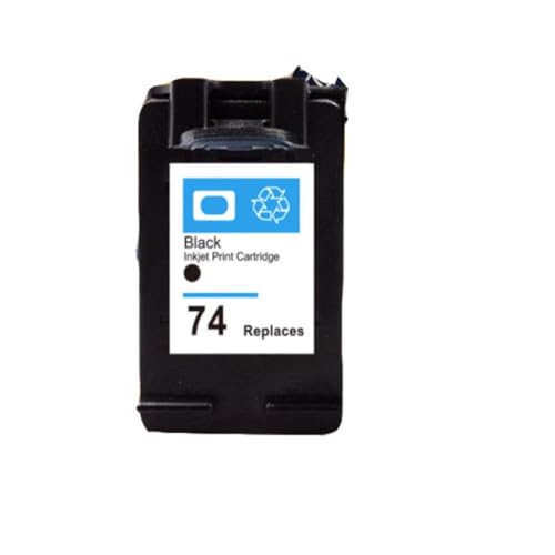 Cartouche encre 74XL 75XL noire couleur pour imprimante Photosmart C4280 C4480 C4580 J5780