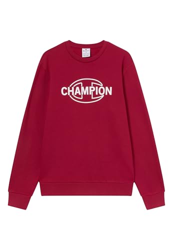 Champion Legacy T-Shirt SS pour Homme, Taille S, Rouge, Rouge, S