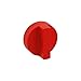 Red Plastic Vulcan Hart Gas Valve Knob