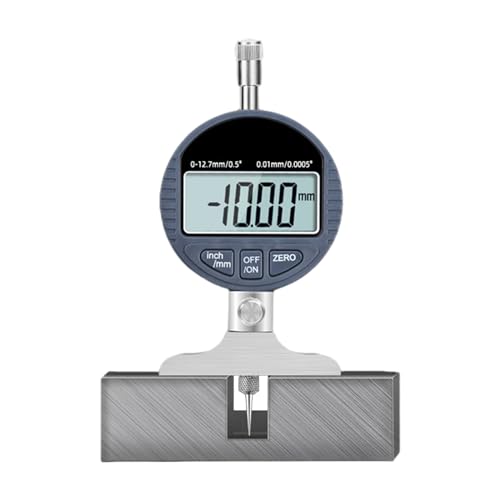 Depth Gauge Digital Electronic 0.5/1Inch Measuring Ranges Dial Depth Gage Base Accessory Digital Dial Gauge