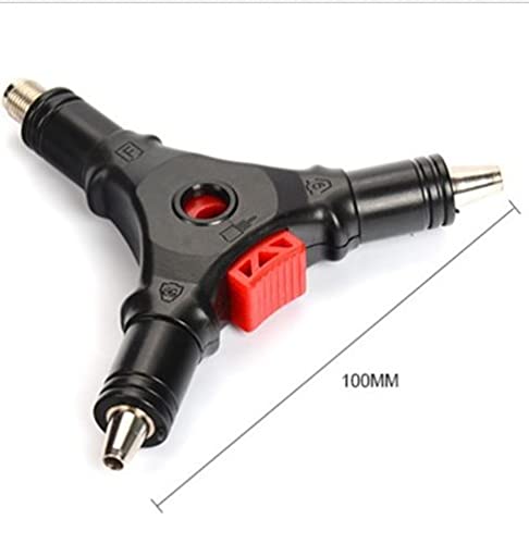 Yunir RG6 RG59 Cable Stripper, Coaxial Compression Tool F Head RG59 RG6 Connector Coax Cable Stripper, Default - Image 2
