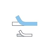 Zarys AT-SP-S 1 ALPHAtex Chirurgische Bänder, Steril, 10cm x 50cm