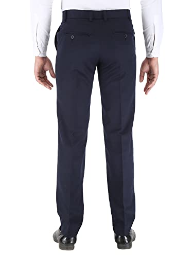 Image of Formal Pants for Men Office Wear - Premium Regular Fit Formal Trouser for Men, Boys, Gents Bottom Formal wear for Office Meeting, Party, Gathering, Wedding