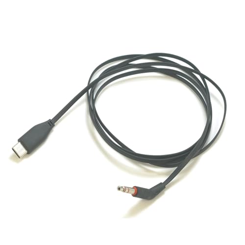 SUGZIL 3.5mm �I�[�f�B�I���C�� �W�F�[�r�[�G�� Tune 680NC�ATune 780NC�ATour One M3 Smart Tx�ATour Pro 3 �I���C���[���C�����X�w�b�h�z�� �p, Type-C �I�[�f�B�I���C�� �ϗp �I�[�f�B�I�P