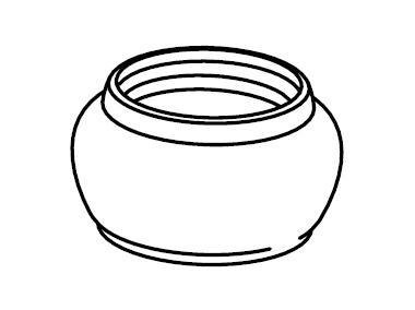 Pfister 941004S Kitchen Aerator Retainer, Stainless Steel