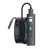 Endoscope Camera with Adjustable LED Light & Waterproof Design, HD Borescope Inspection Camera for Smartphone, Ideal for Plumbing, Automotive Repair by Mechanics and DIY